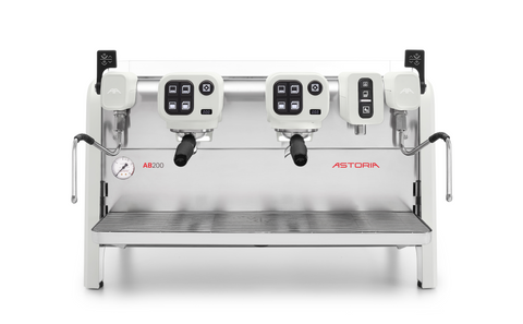 Astoria AB200 - 2 Group Commercial Espresso Machine - White