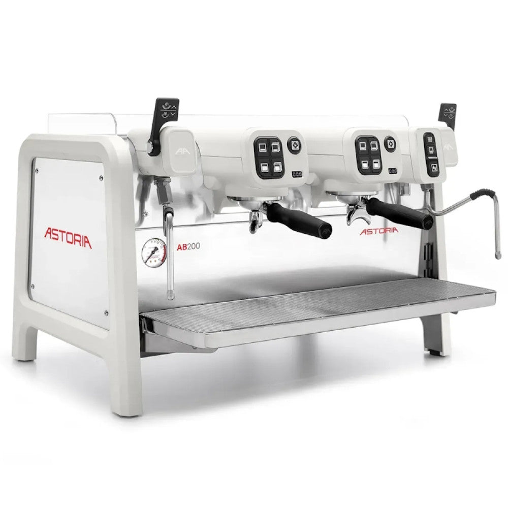 Astoria AB200 Compact - 2 Group Commercial Espresso Machine - White