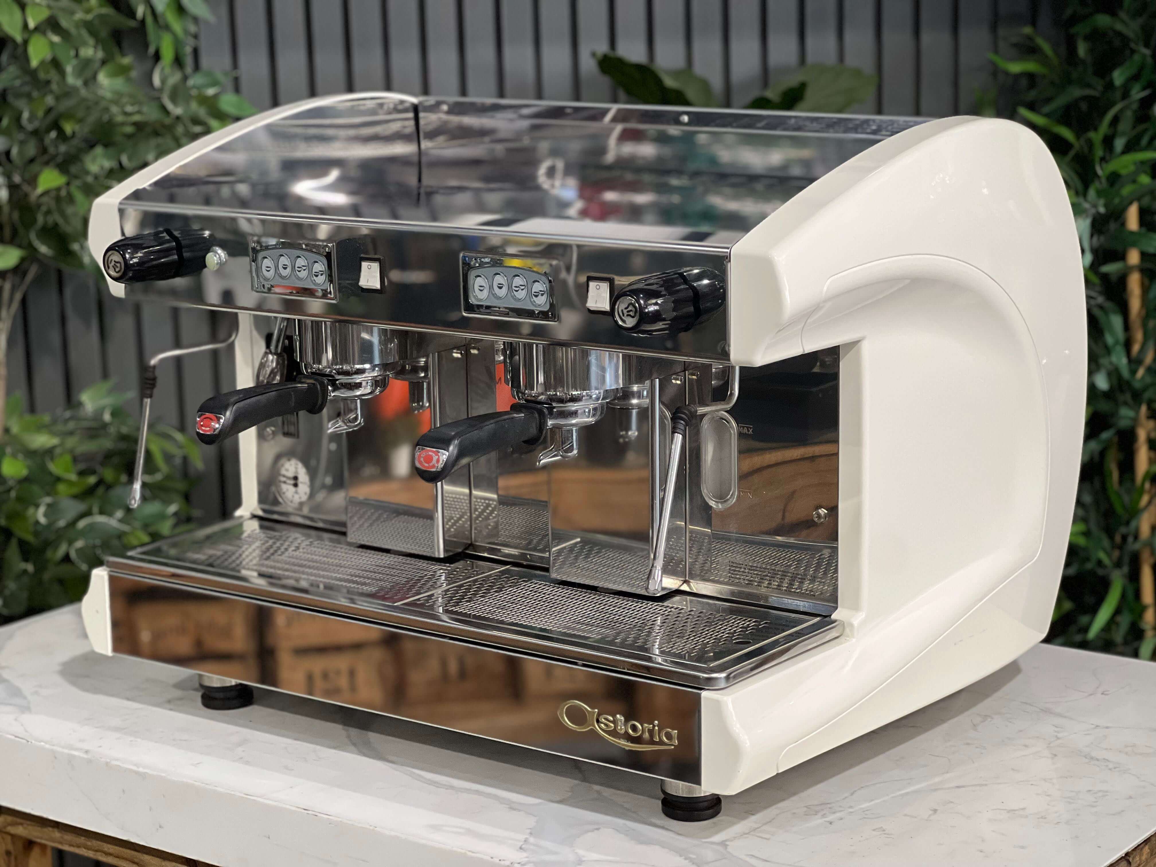 Astoria Forma - 2 Group Commercial Espresso Machine - White