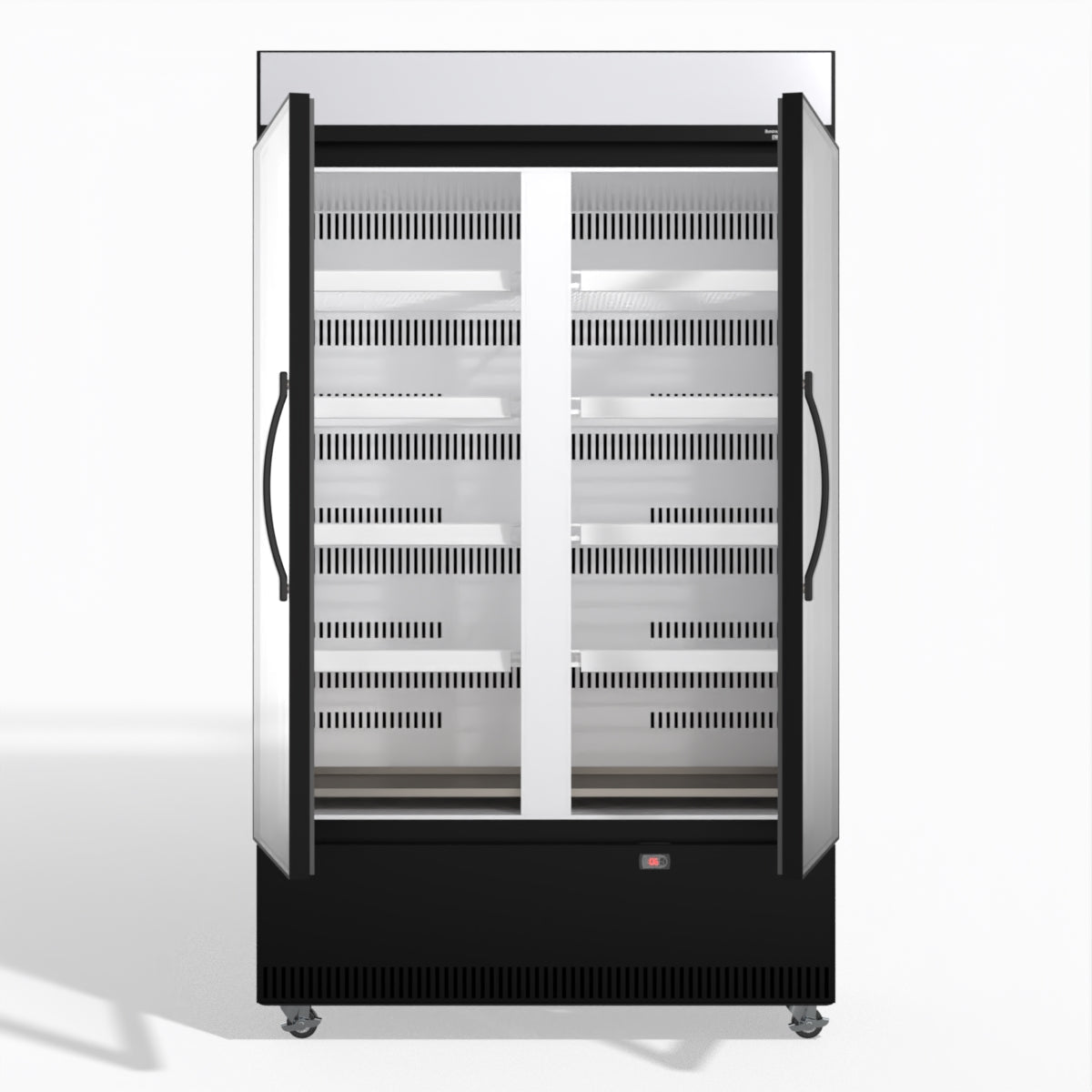 Skope EziCore BCE1200N 2 Glass Door Display or Storage Fridge 1030L - BCE1200N