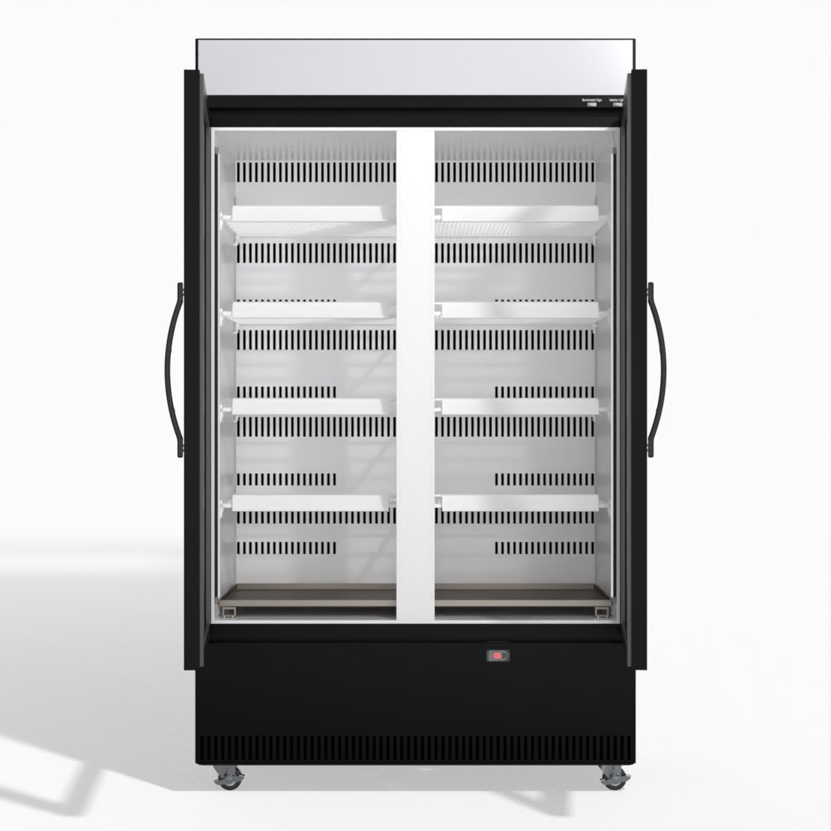 Skope EziCore BCE1200N 2 Glass Door Display or Storage Fridge 1030L - BCE1200N