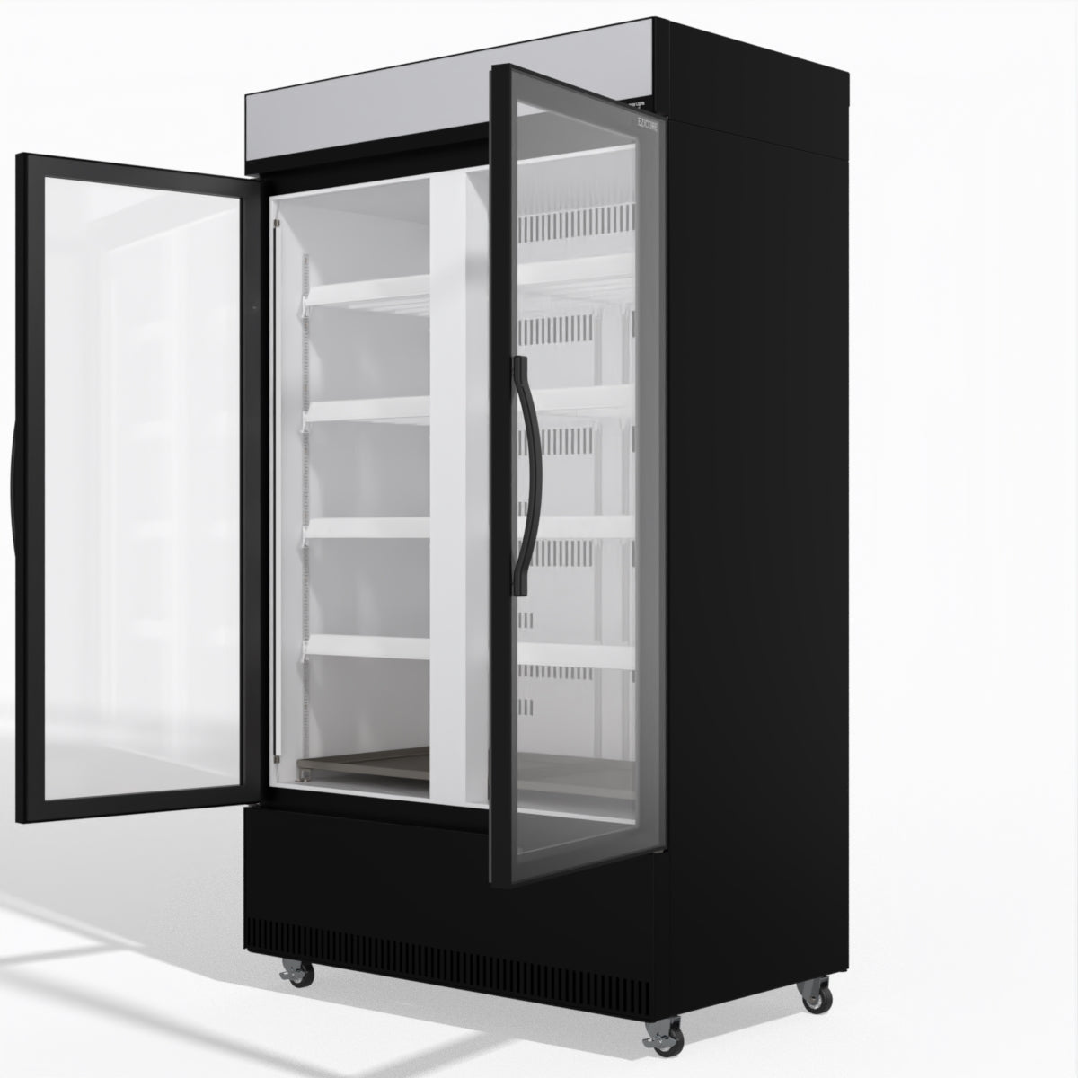 Skope EziCore BCE1200N 2 Glass Door Display or Storage Fridge 1030L - BCE1200N