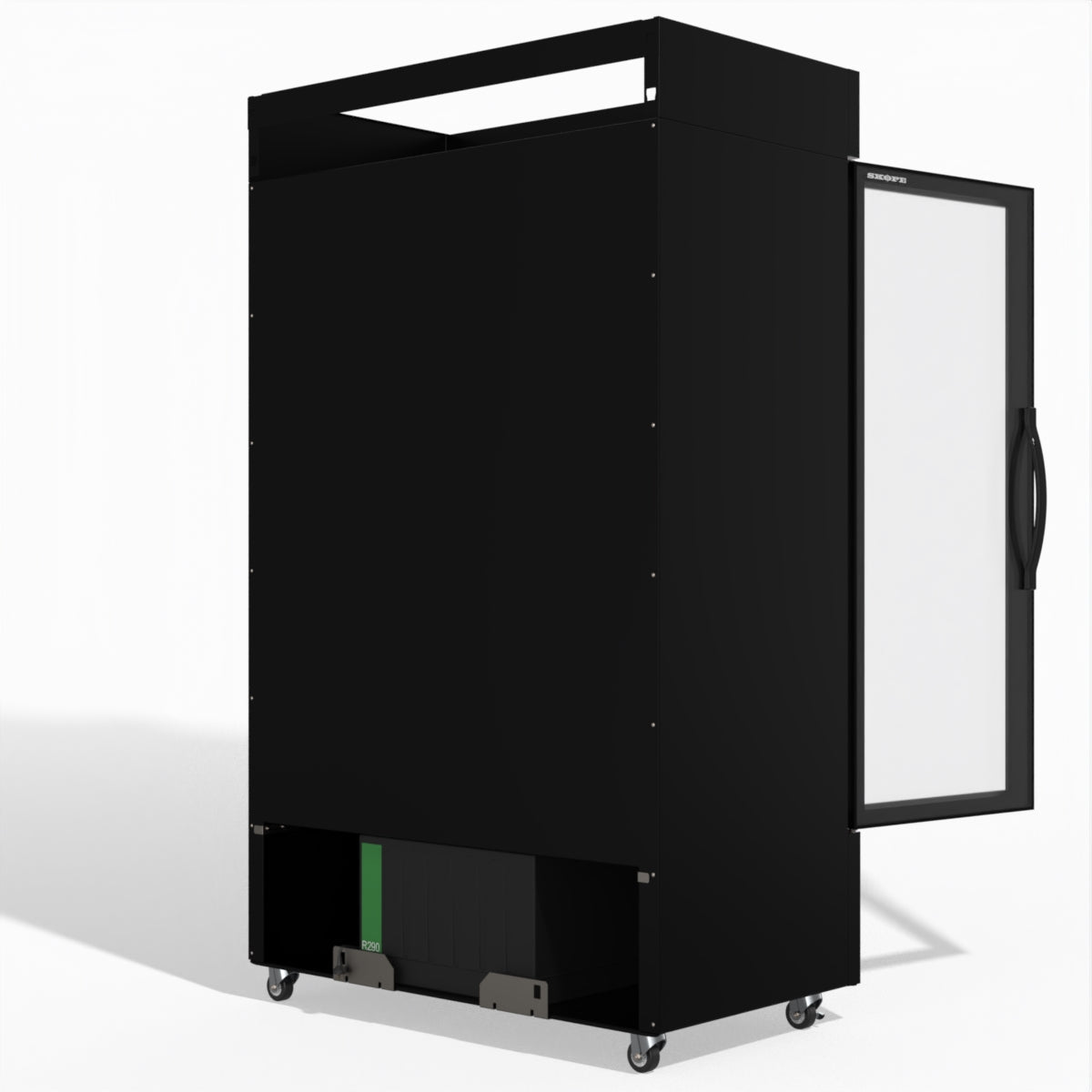 Skope EziCore BCE1200N 2 Glass Door Display or Storage Fridge 1030L - BCE1200N