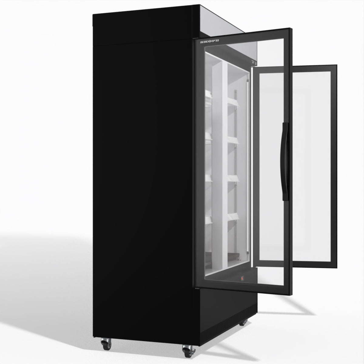 Skope EziCore BCE1200N 2 Glass Door Display or Storage Fridge 1030L - BCE1200N