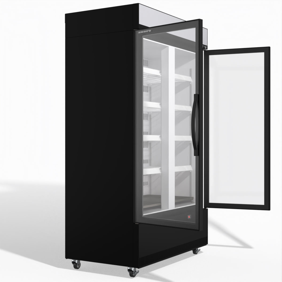 Skope EziCore BCE1200N 2 Glass Door Display or Storage Fridge 1030L - BCE1200N