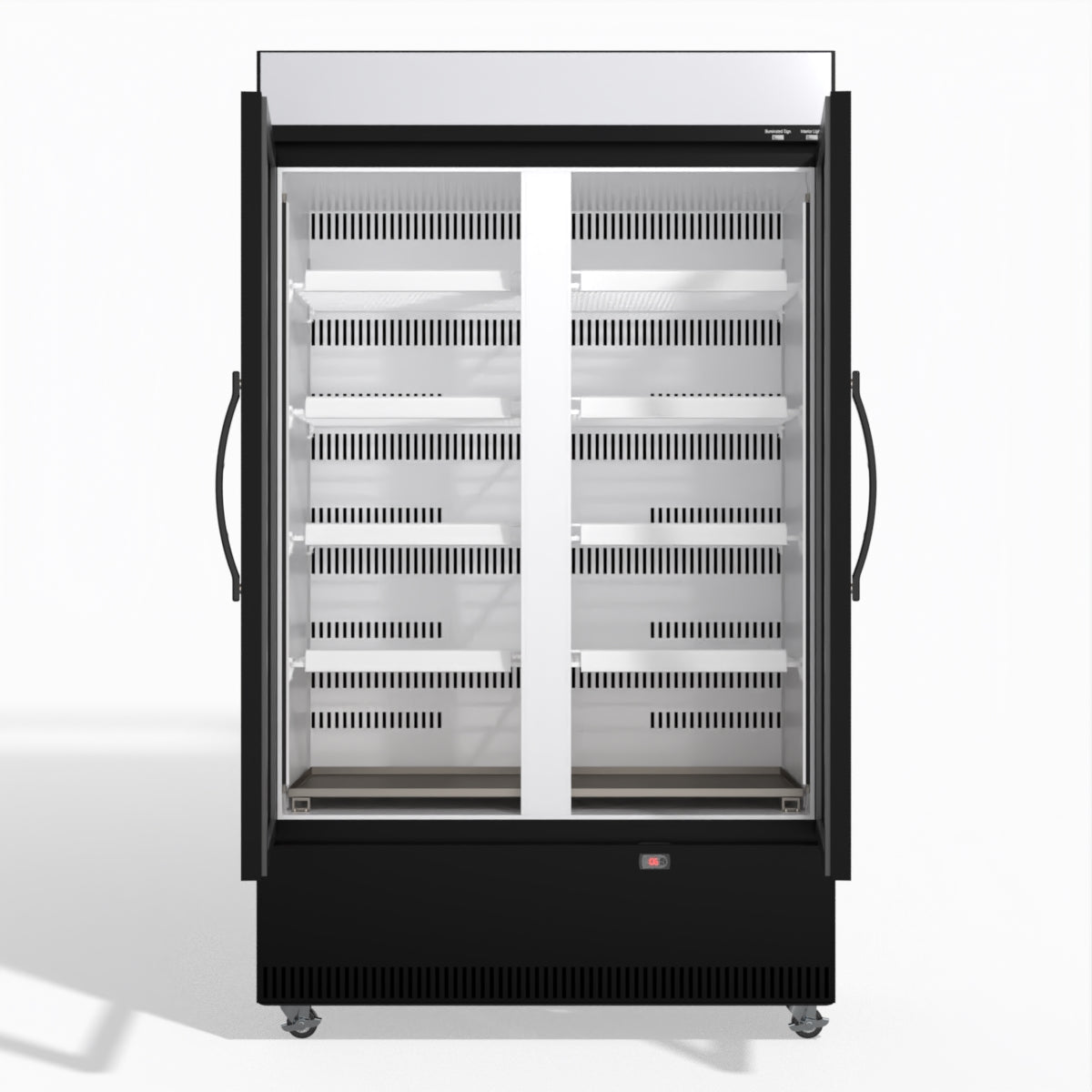 Skope EziCore BCE1200N 2 Glass Door Display or Storage Fridge 1030L - BCE1200N