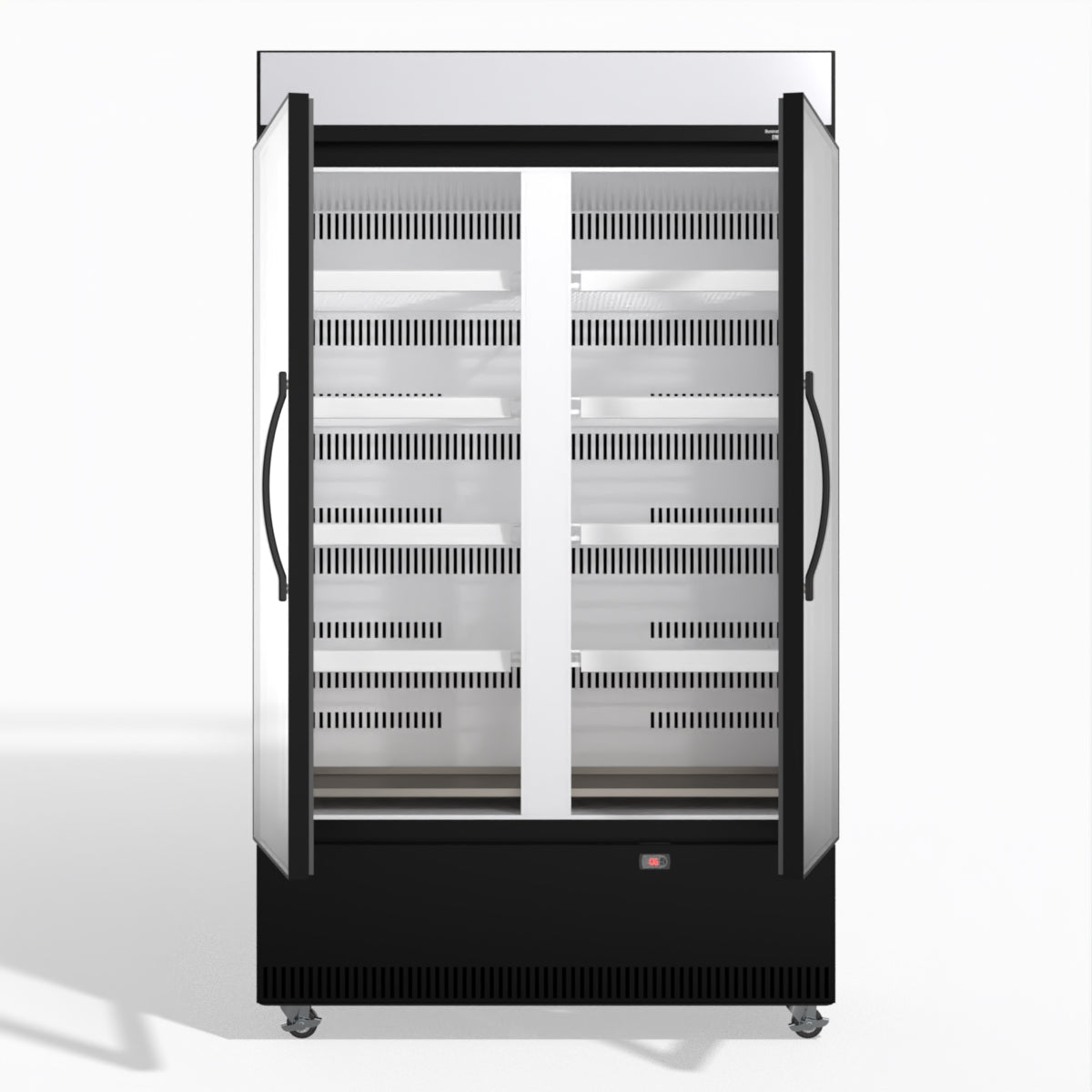Skope EziCore BCE1200N 2 Glass Door Display or Storage Fridge 1030L - BCE1200N