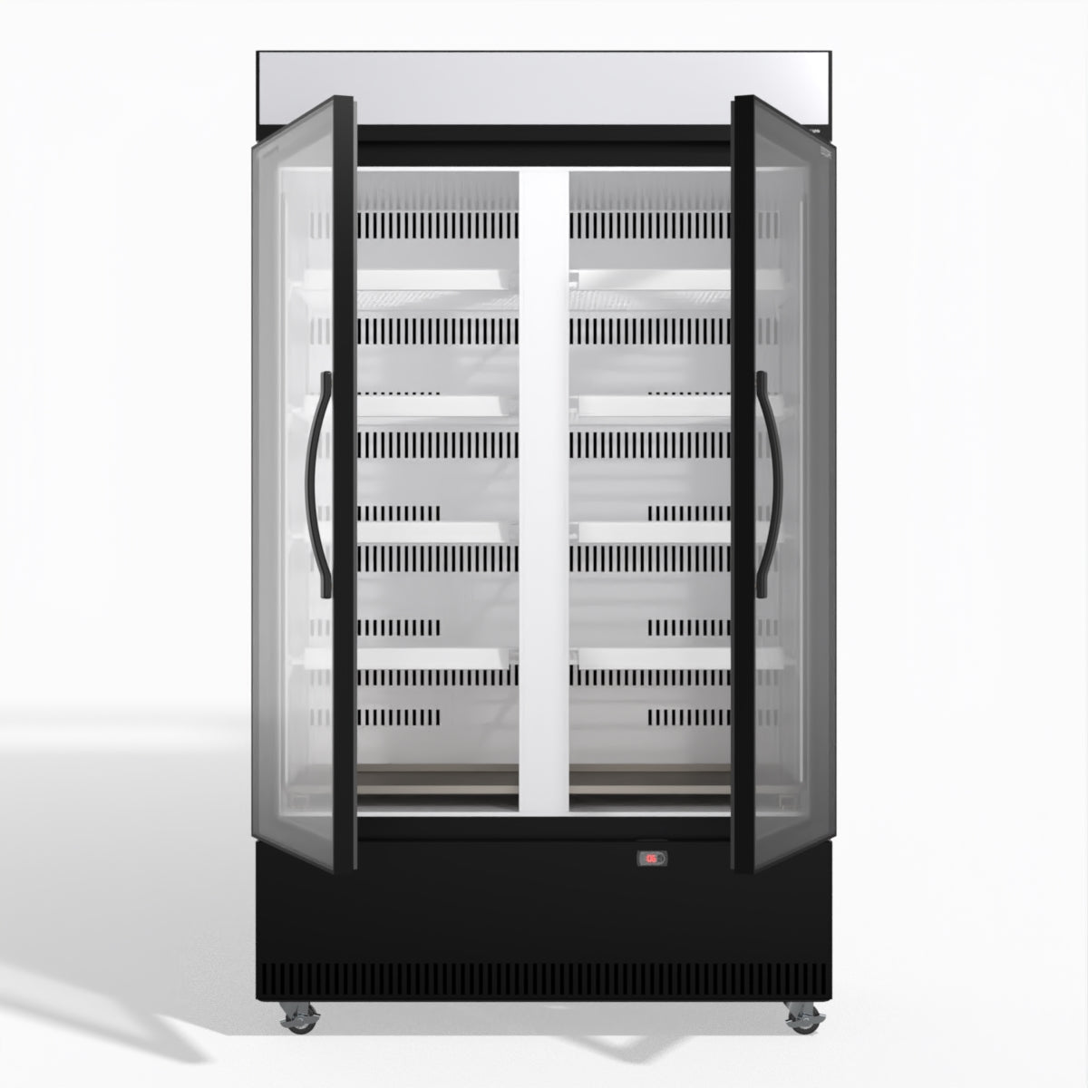 Skope EziCore BCE1200N 2 Glass Door Display or Storage Fridge 1030L - BCE1200N