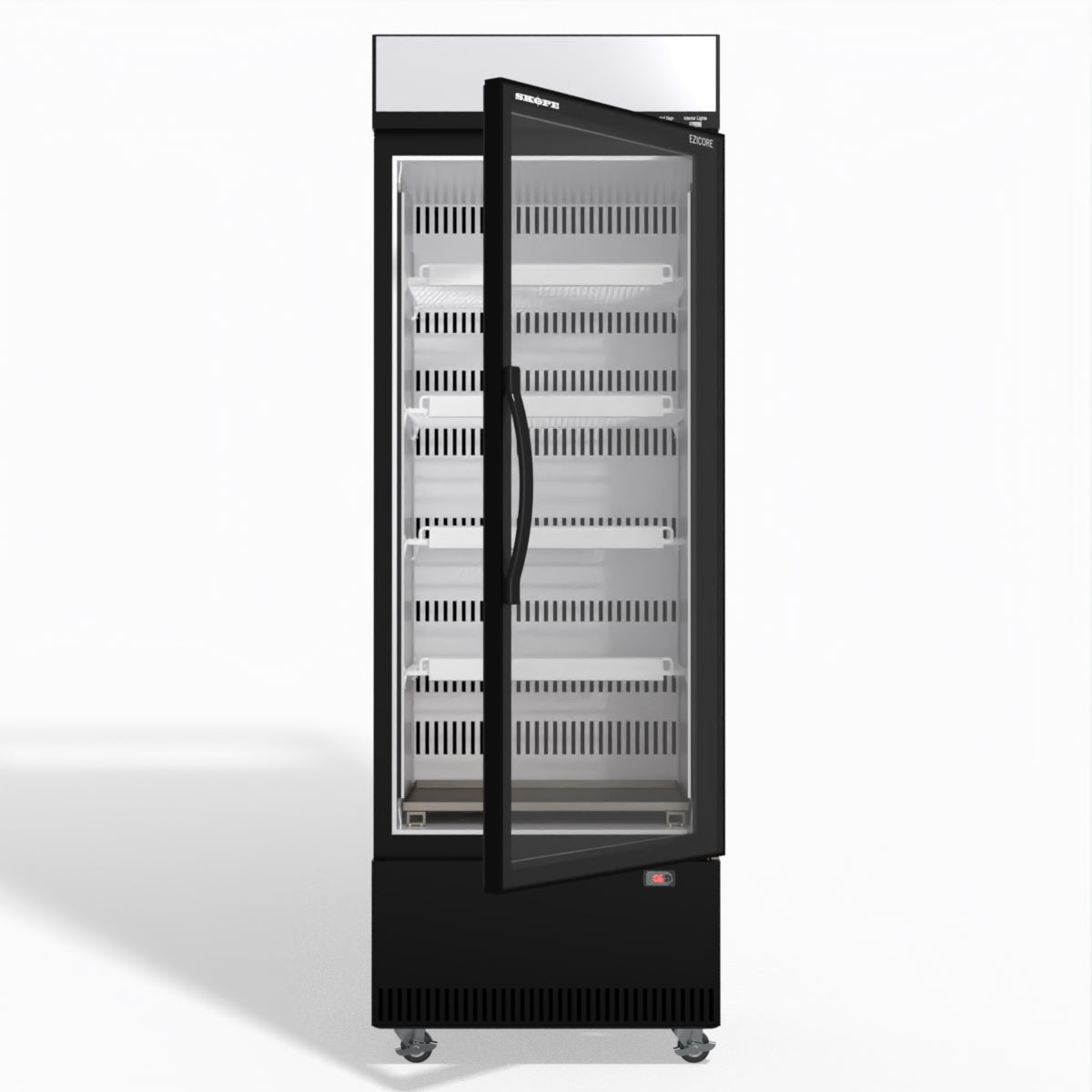 Skope EziCore BCE600N 1 Glass Door Display or Storage Fridge 559L - BCE600N