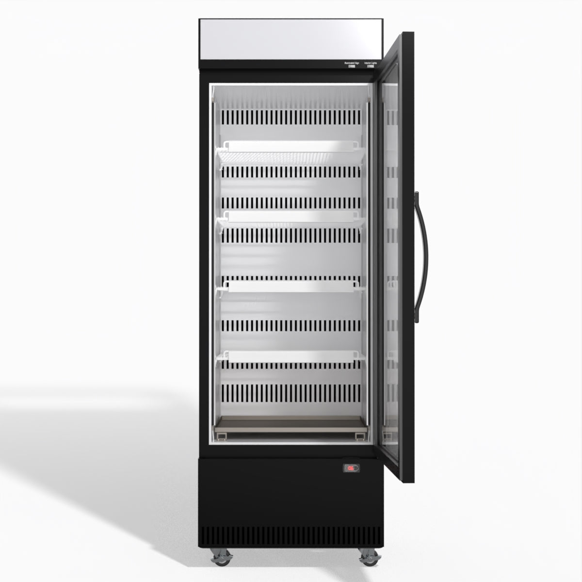 Skope EziCore BCE600N 1 Glass Door Display or Storage Fridge 559L - BCE600N
