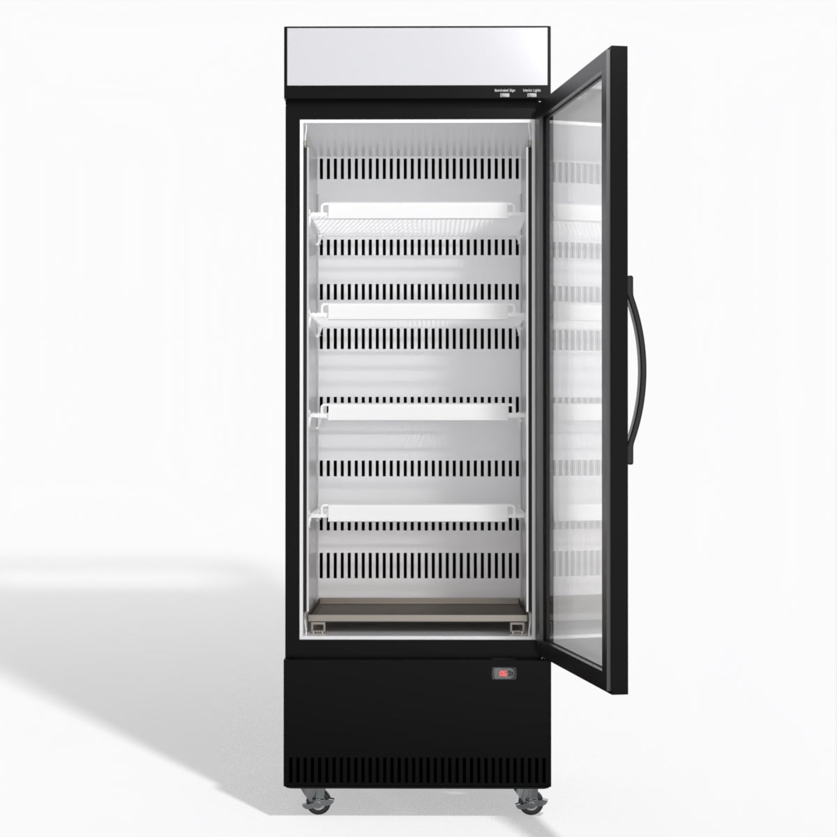 Skope EziCore BCE600N 1 Glass Door Display or Storage Fridge 559L - BCE600N