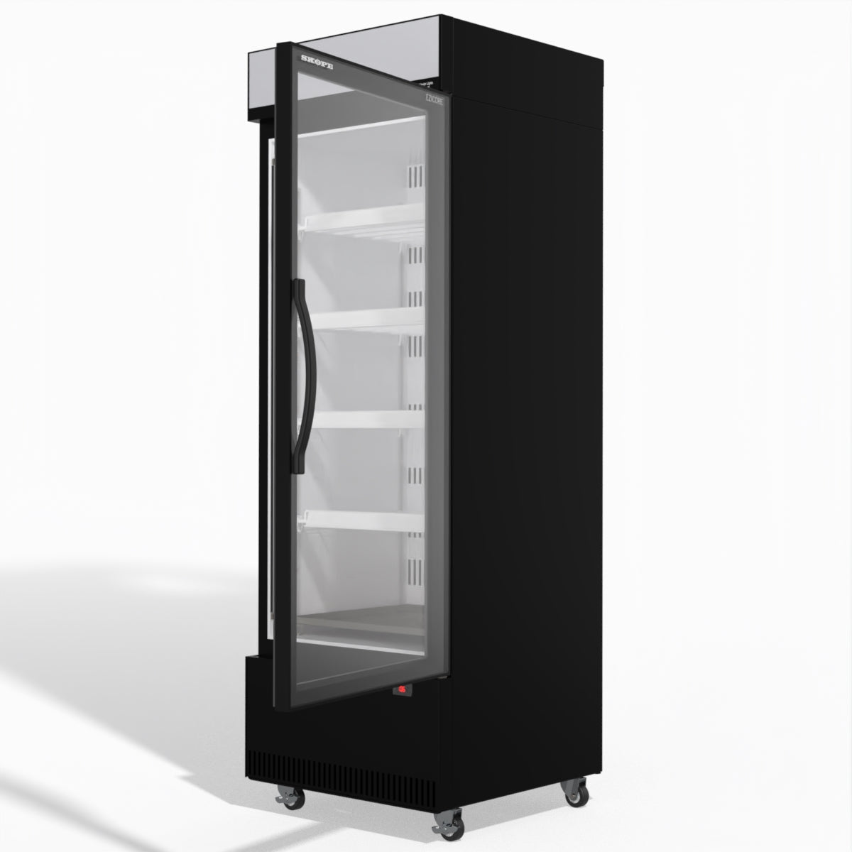 Skope EziCore BCE600N 1 Glass Door Display or Storage Fridge 559L - BCE600N
