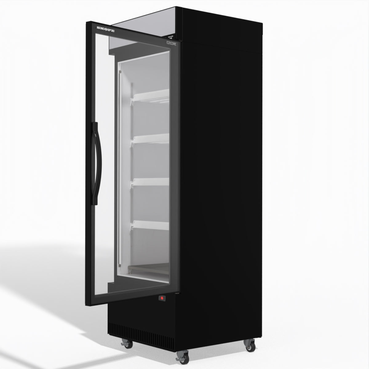 Skope EziCore BCE600N 1 Glass Door Display or Storage Fridge 559L - BCE600N