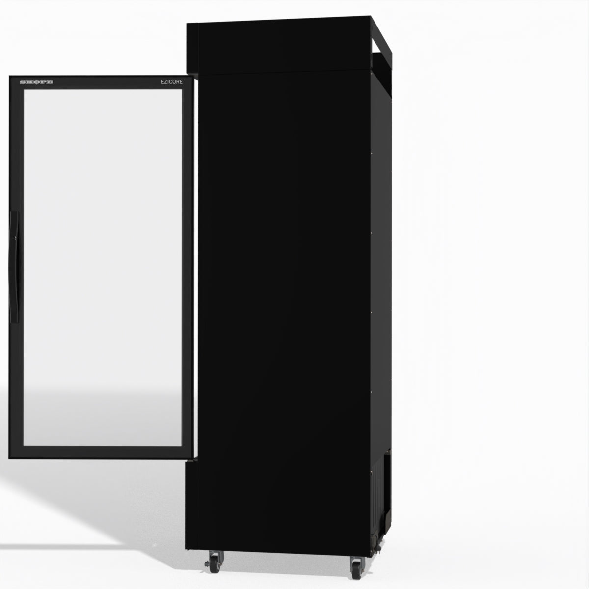 Skope EziCore BCE600N 1 Glass Door Display or Storage Fridge 559L - BCE600N