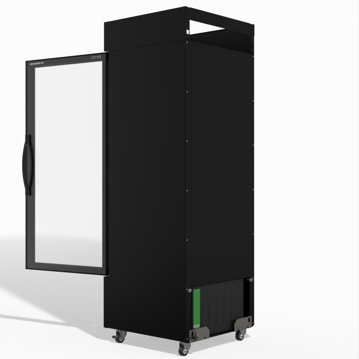 Skope EziCore BCE600N 1 Glass Door Display or Storage Fridge 559L - BCE600N