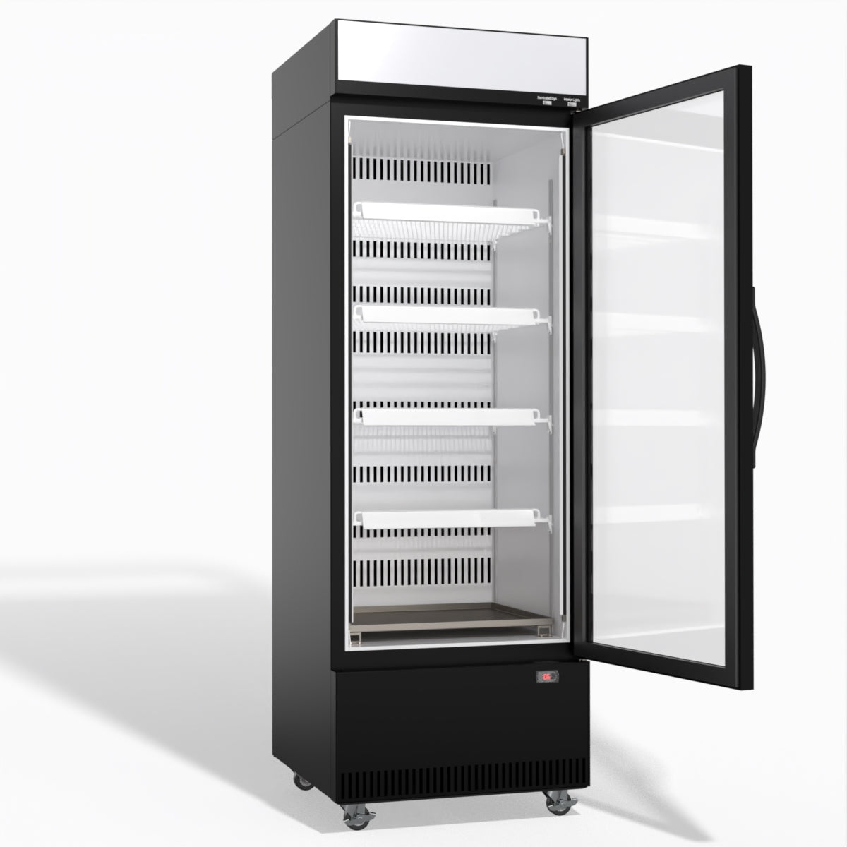 Skope EziCore BCE600N 1 Glass Door Display or Storage Fridge 559L - BCE600N