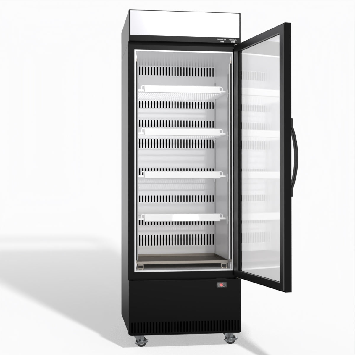 Skope EziCore BCE600N 1 Glass Door Display or Storage Fridge 559L - BCE600N