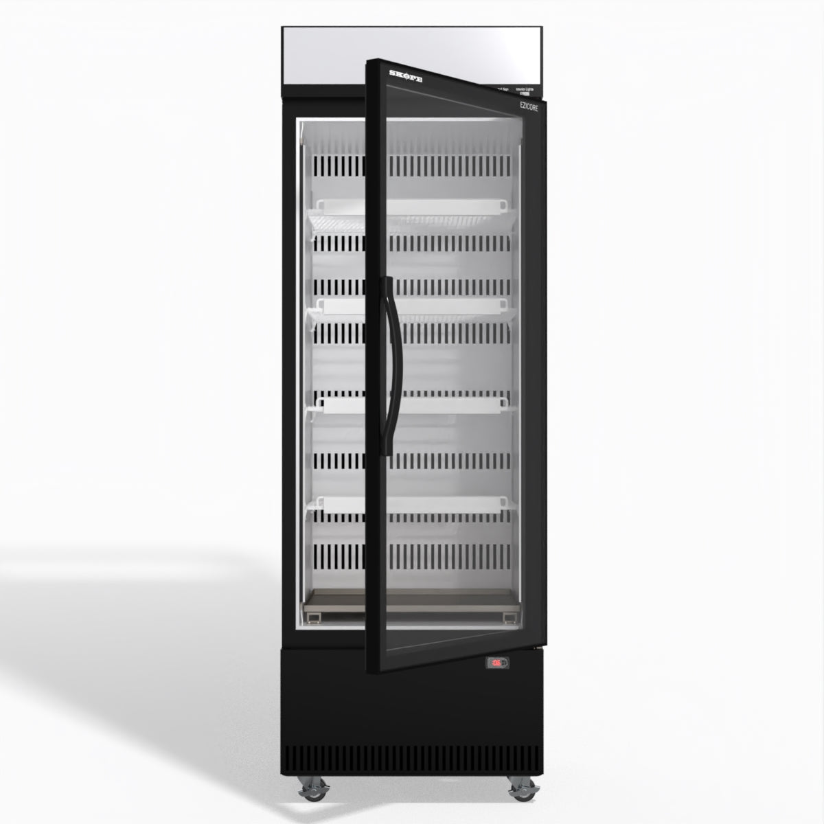Skope EziCore BCE600N 1 Glass Door Display or Storage Fridge 559L - BCE600N