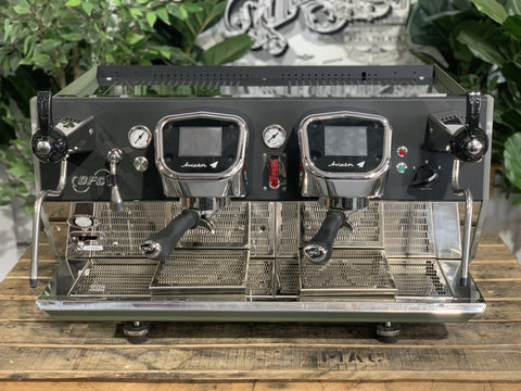 BFC Aviator Dark Green - 2 Group Commercial Espresso Machine - Black