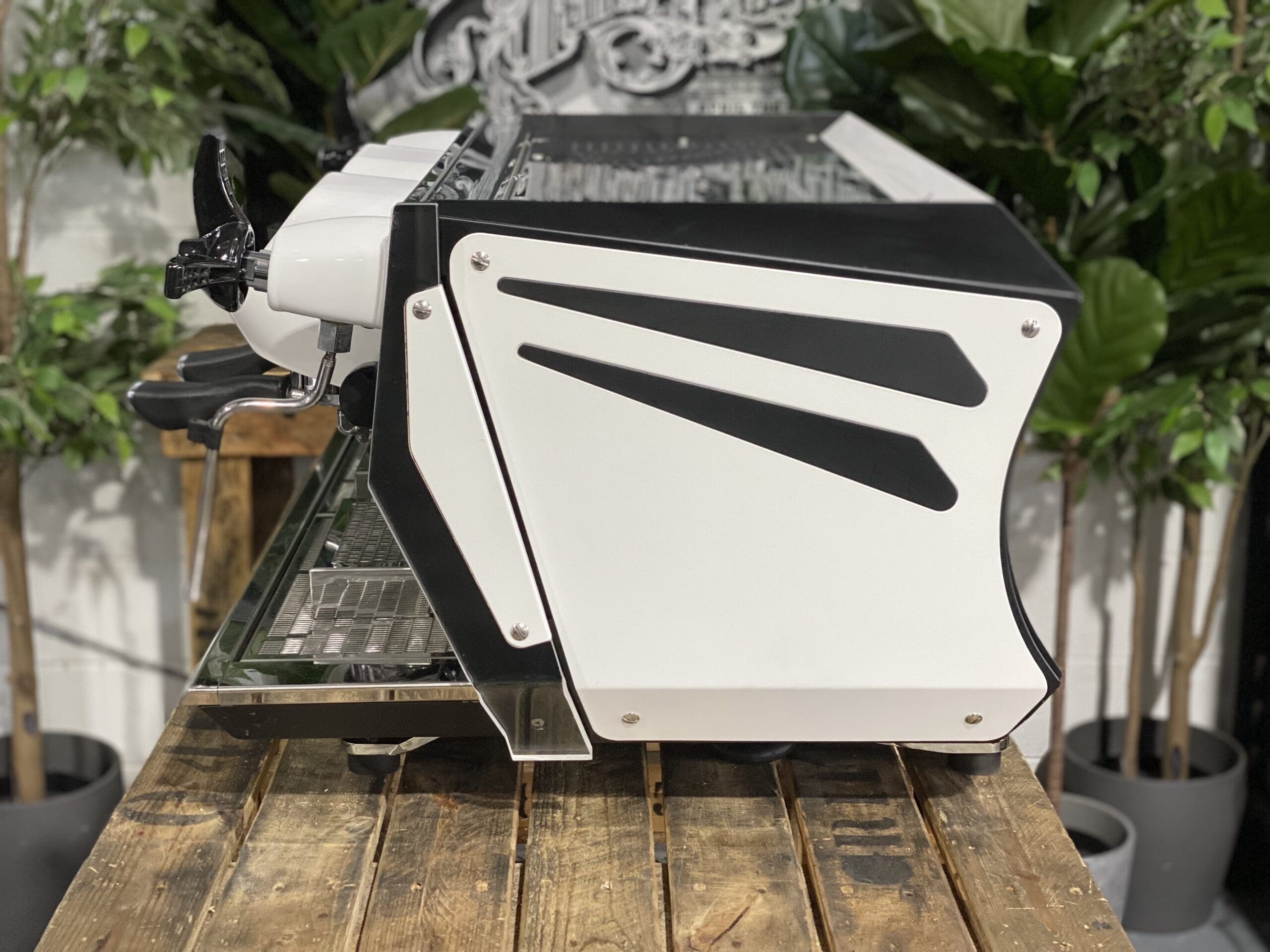 BFC Aviator Custom - 2 Group Commercial Espresso Machine - White