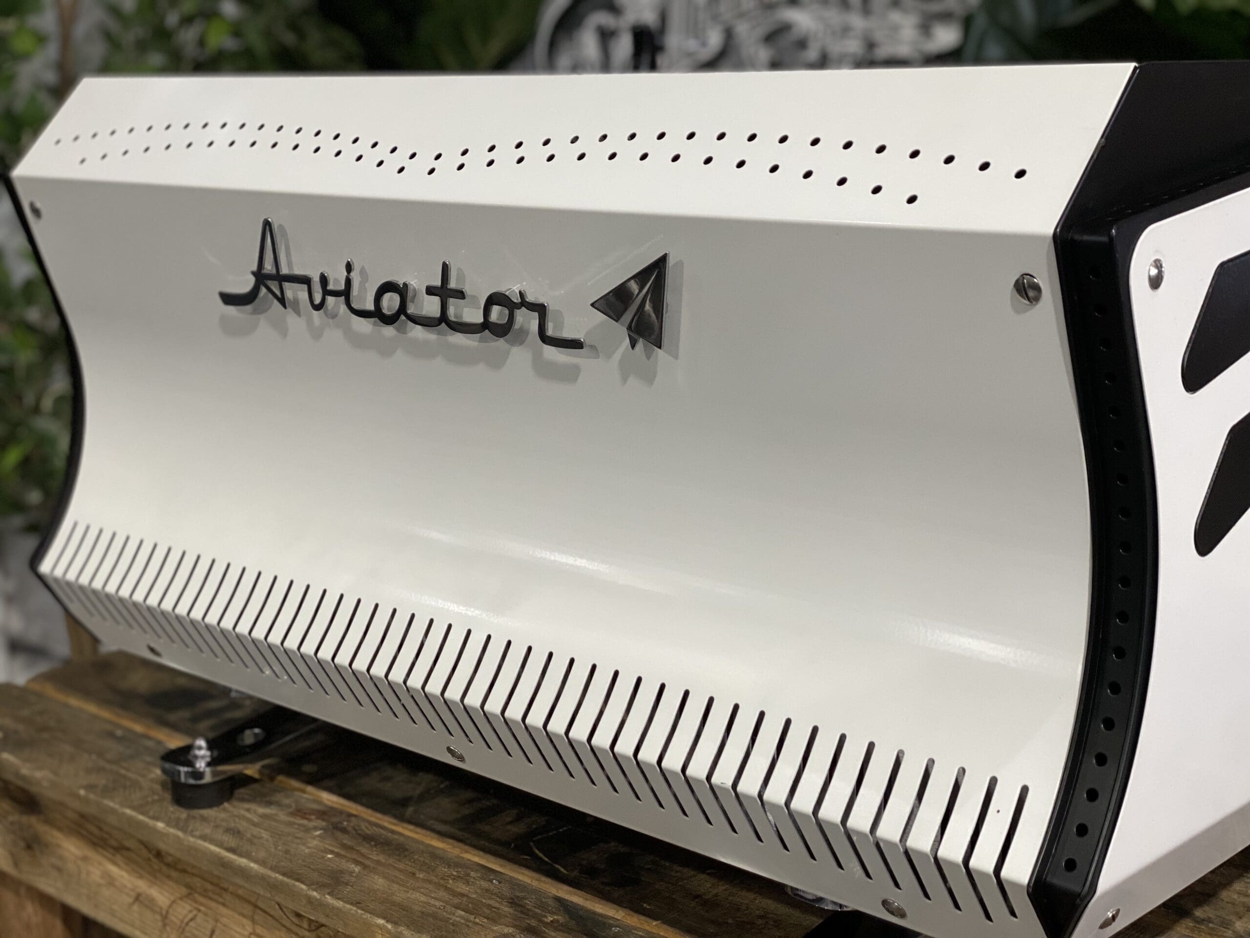 BFC Aviator Custom - 2 Group Commercial Espresso Machine - White