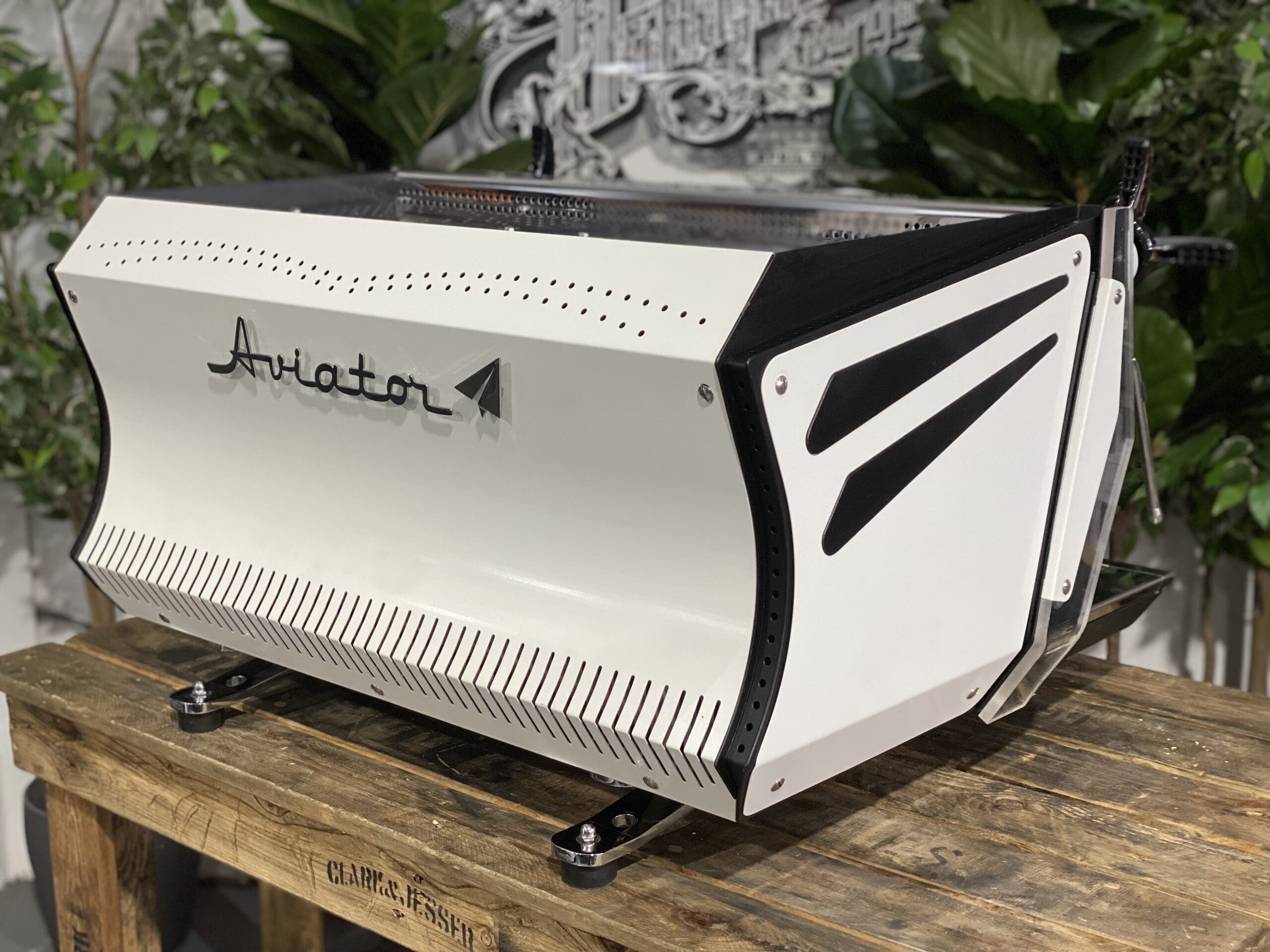 BFC Aviator Custom - 2 Group Commercial Espresso Machine - White