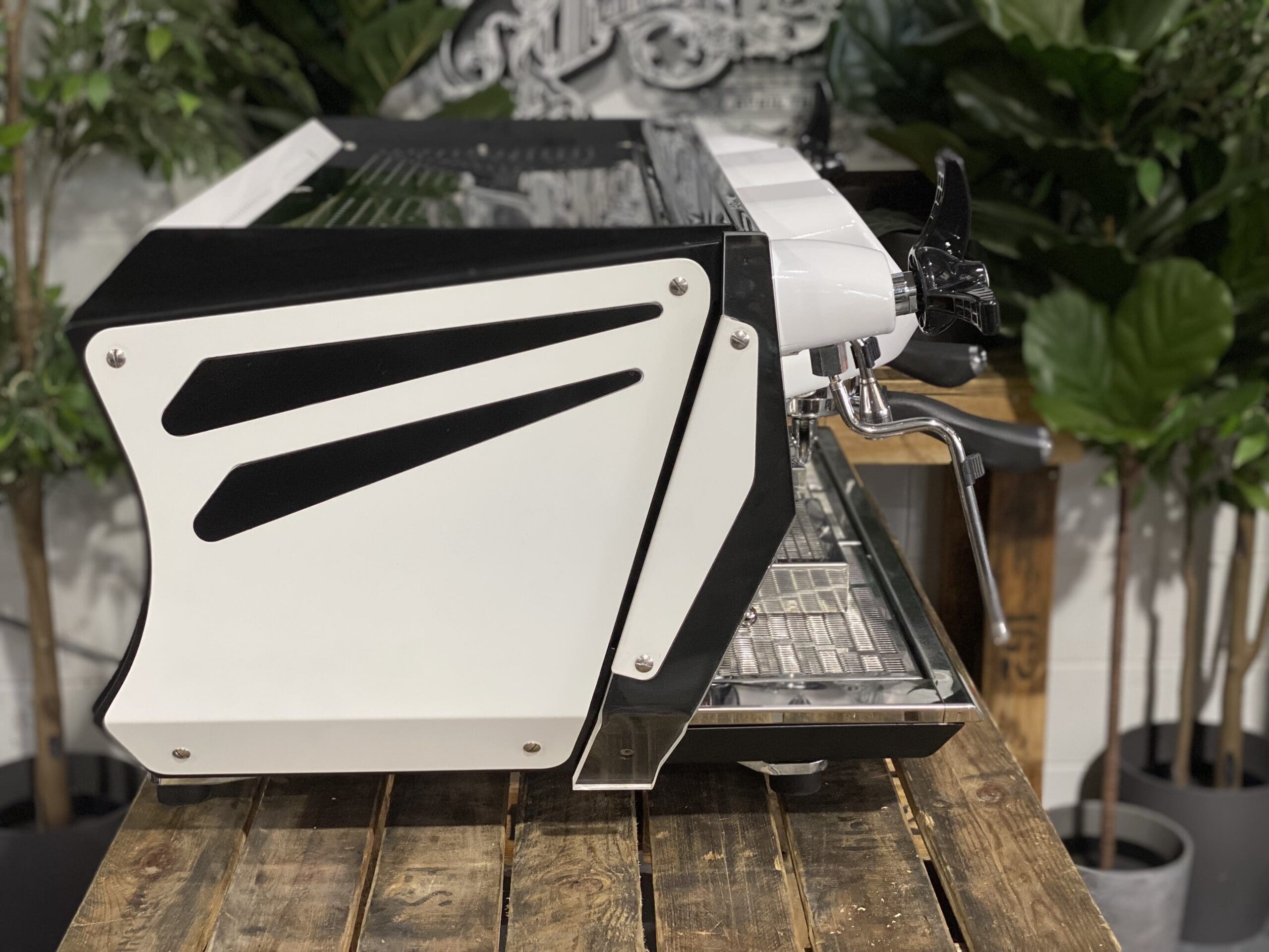 BFC Aviator Custom - 2 Group Commercial Espresso Machine - White