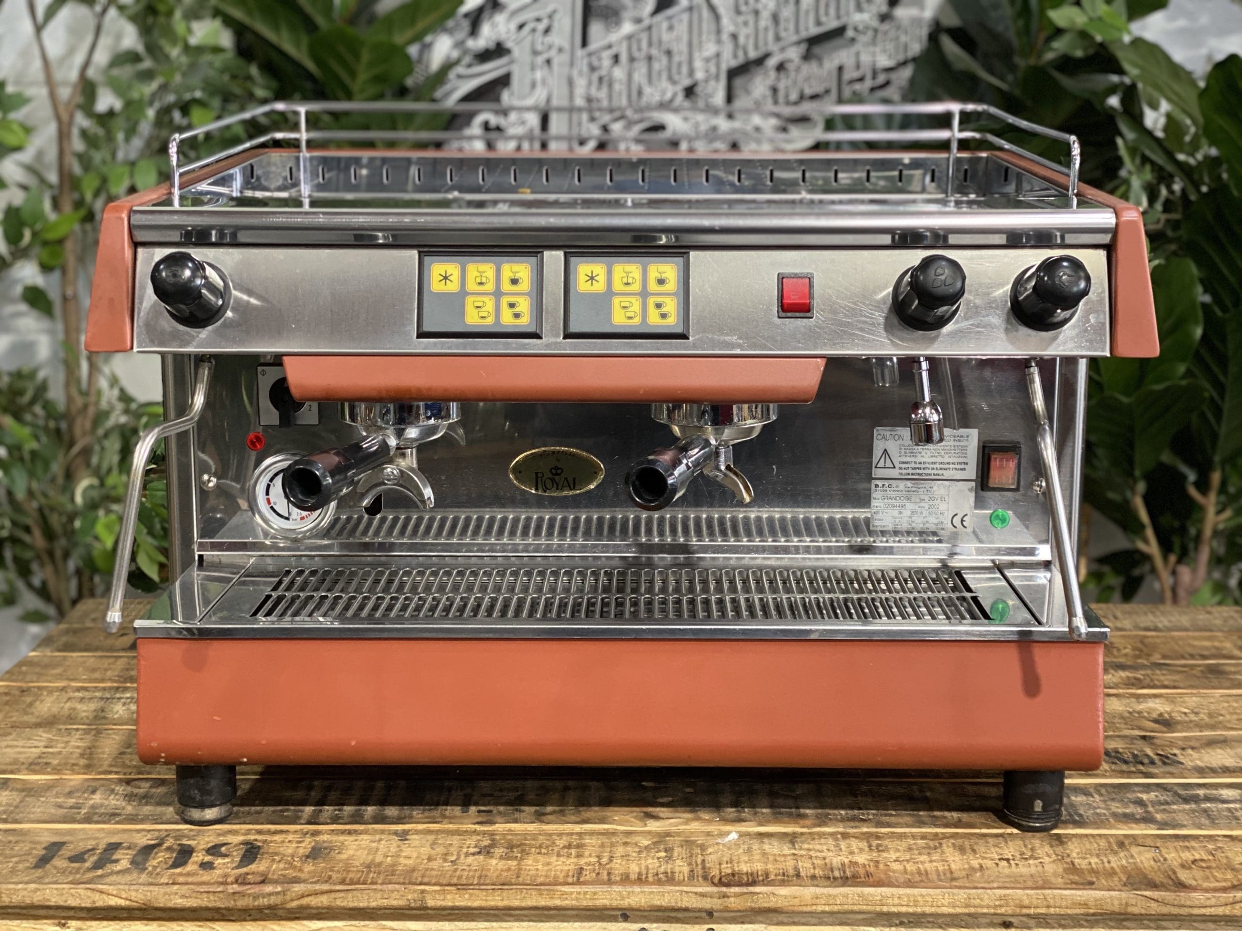 BFC Gran Doge Clay - 2 Group Commercial Espresso Machine