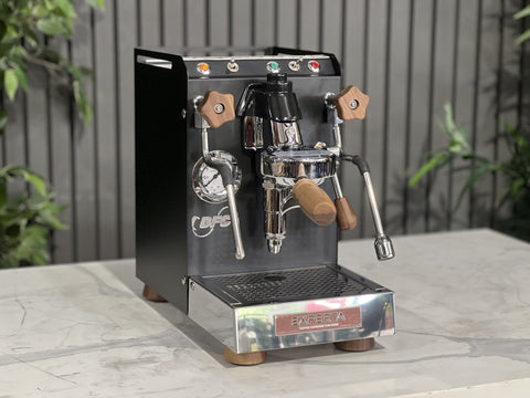 BFC Experta Black - 1 Group Commercial Espresso Machine - Timber