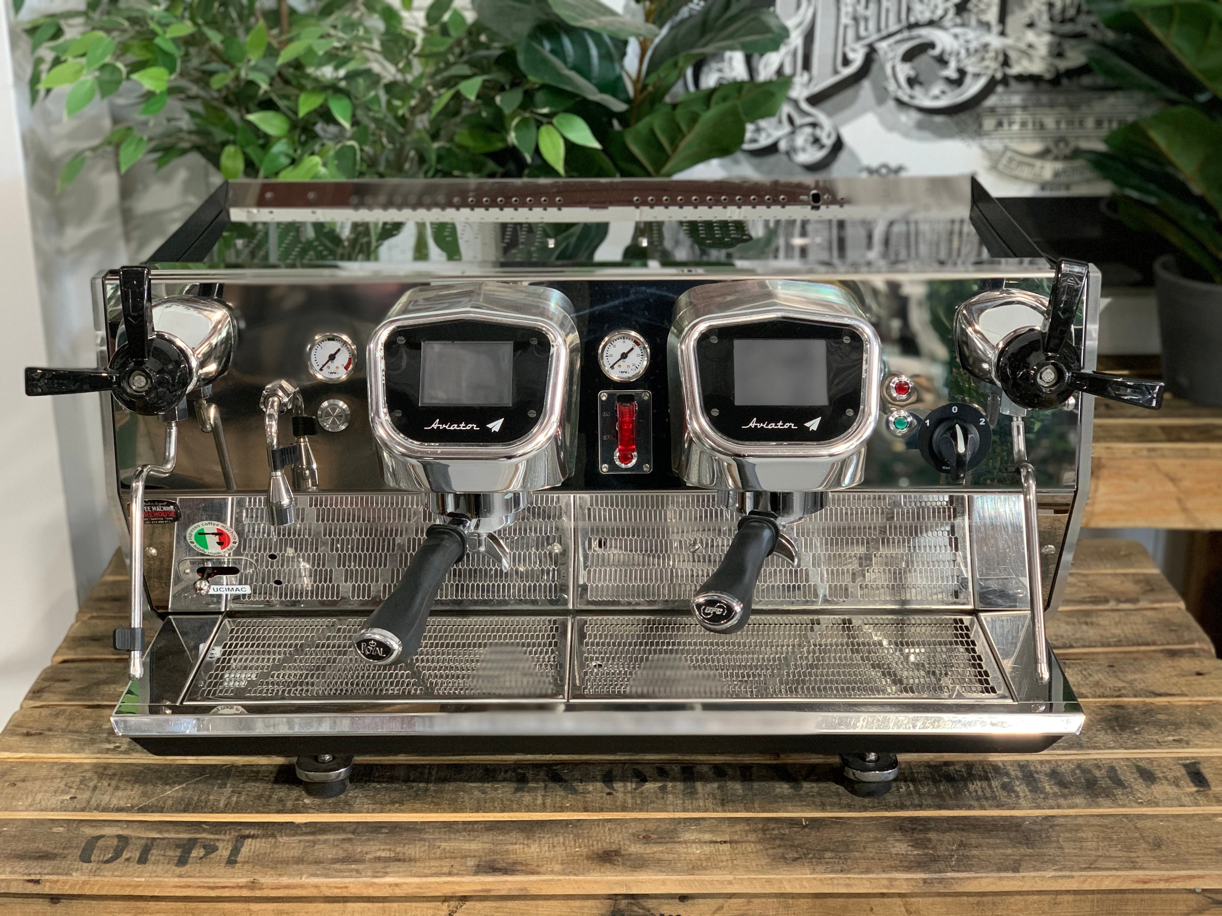 BFC Aviator - 2 Group Commercial Espresso Machine - Stainless Steel