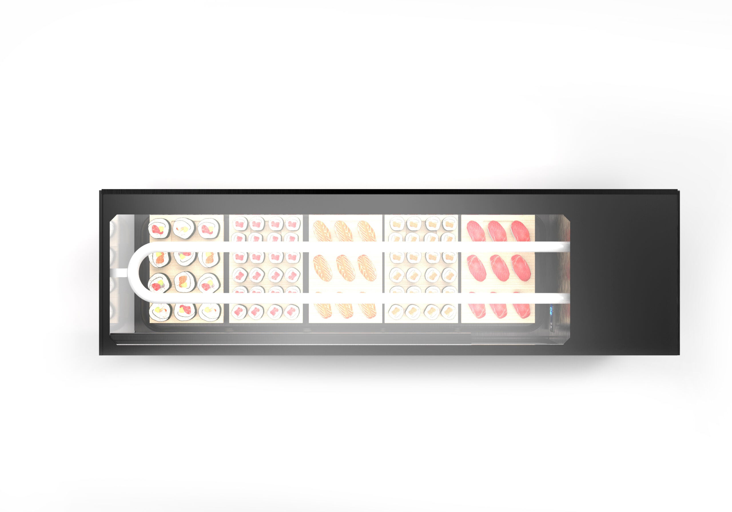 Sayl Logic Sushi Display 8 - SDS1680