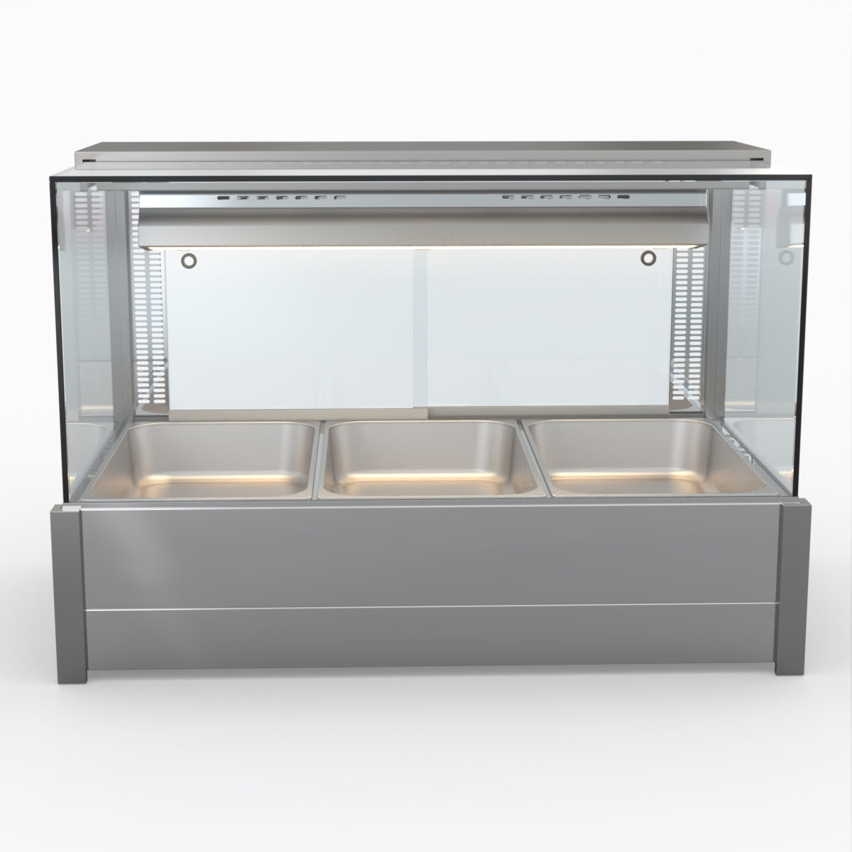 Bonvue Square Countertop Wet And Dry Bain Marie BM11SC