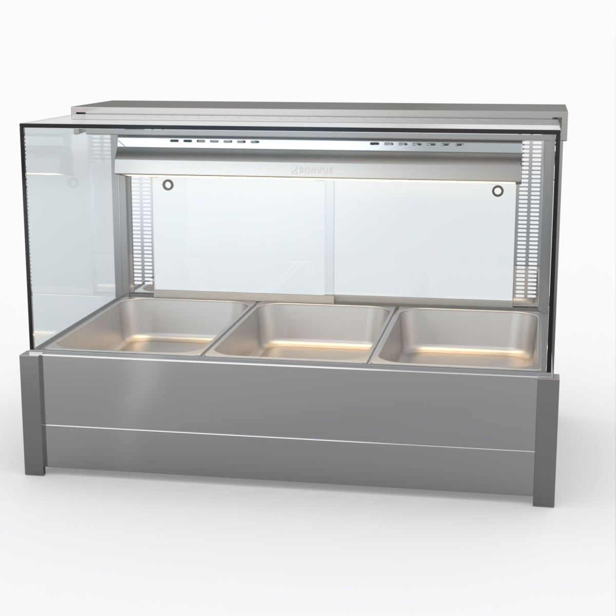 Bonvue Square Countertop Wet And Dry Bain Marie BM11SC
