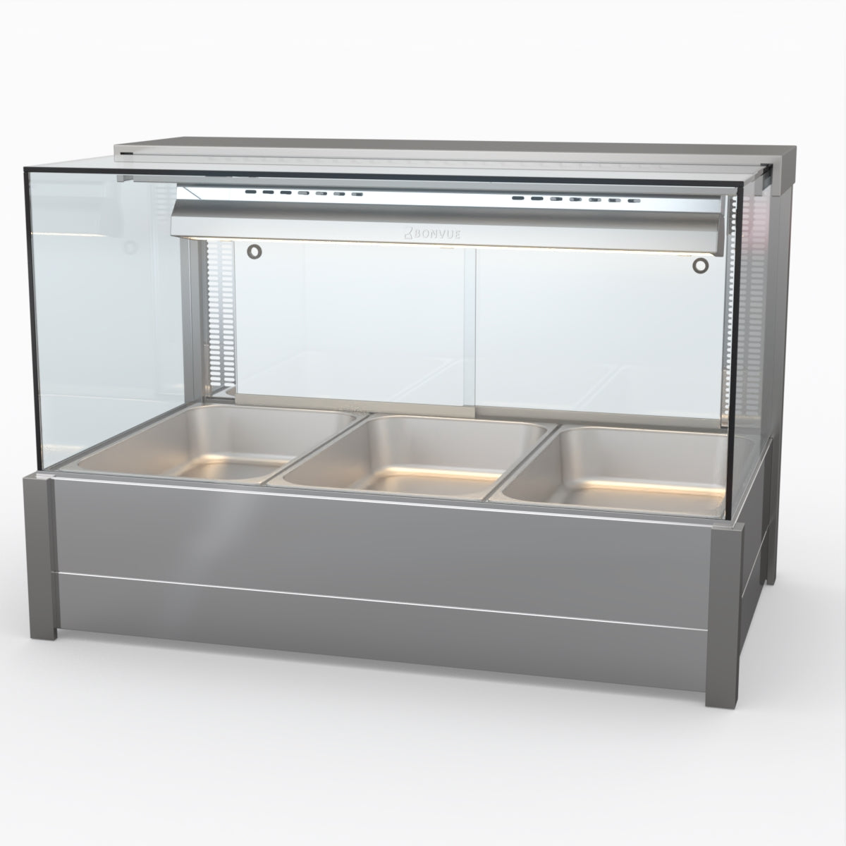 Bonvue Square Countertop Wet And Dry Bain Marie BM11SC