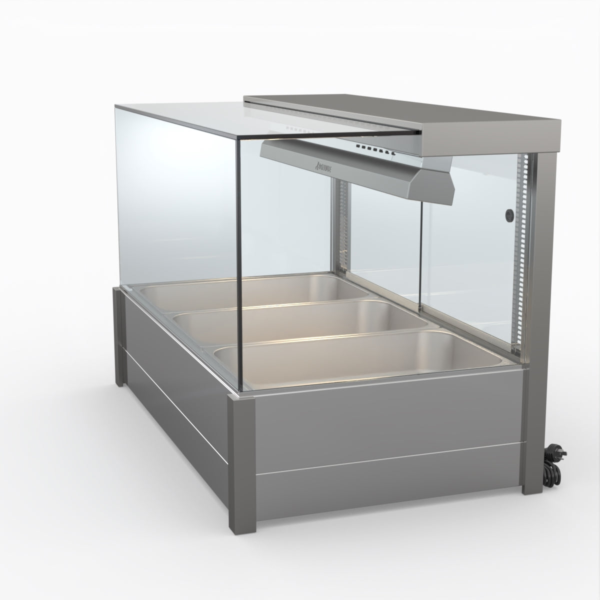 Bonvue Square Countertop Wet And Dry Bain Marie BM11SC