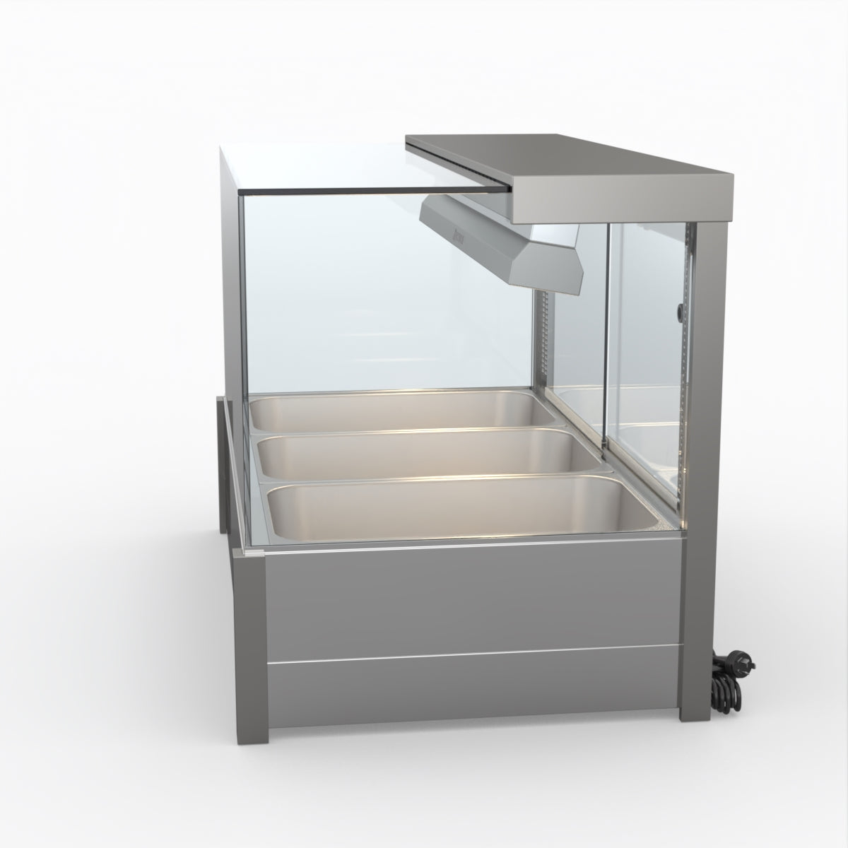 Bonvue Square Countertop Wet And Dry Bain Marie BM11SC