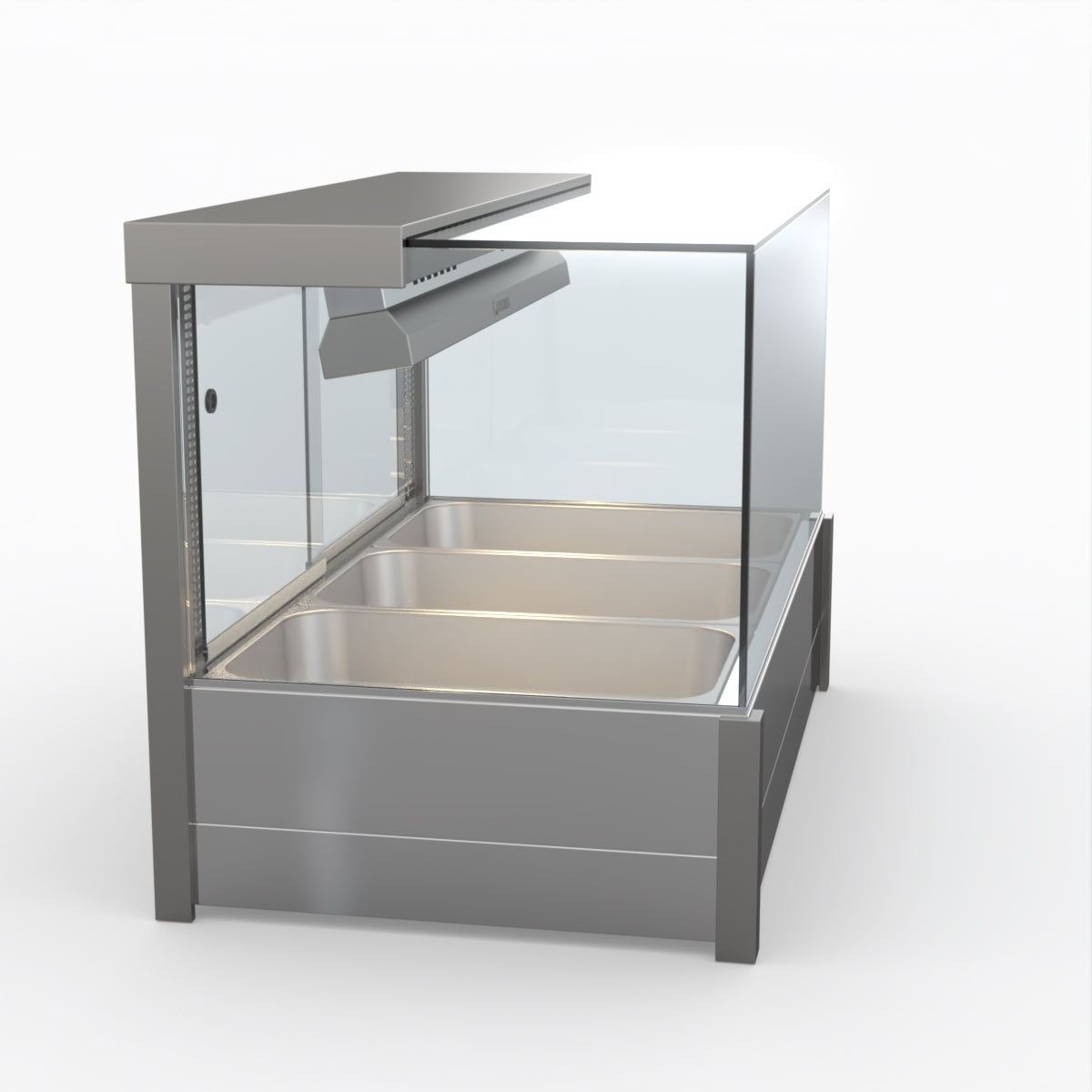 Bonvue Square Countertop Wet And Dry Bain Marie BM11SC