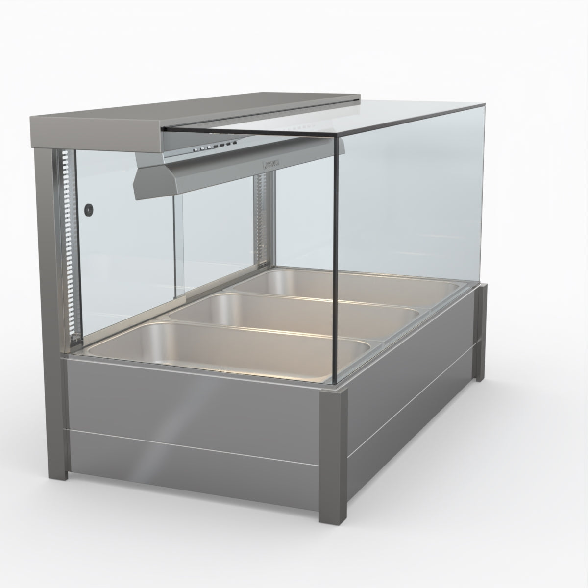 Bonvue Square Countertop Wet And Dry Bain Marie BM11SC
