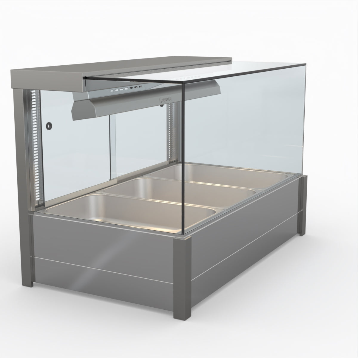 Bonvue Square Countertop Wet And Dry Bain Marie BM11SC