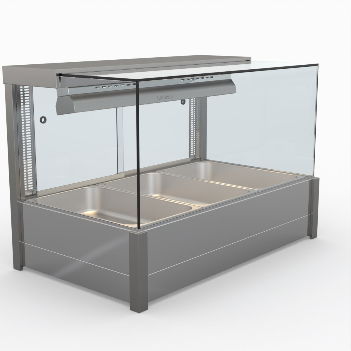 Bonvue Square Countertop Wet And Dry Bain Marie BM11SC