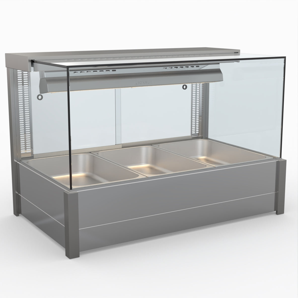 Bonvue Square Countertop Wet And Dry Bain Marie BM11SC