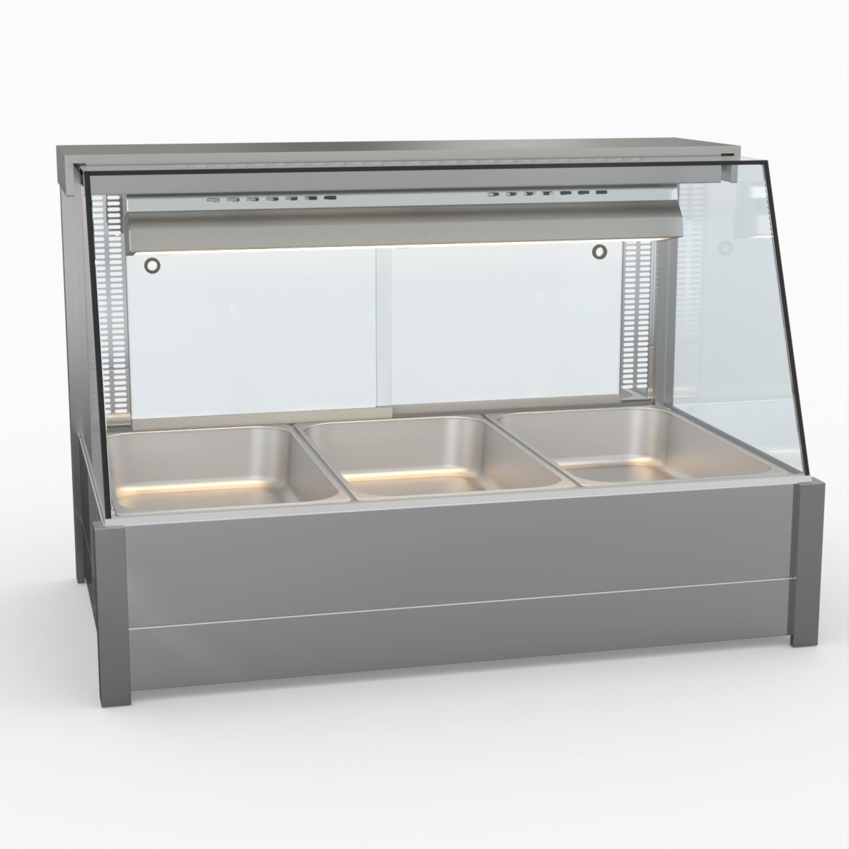 Bonvue Angled Countertop Wet And Dry Bain Marie BM11TC