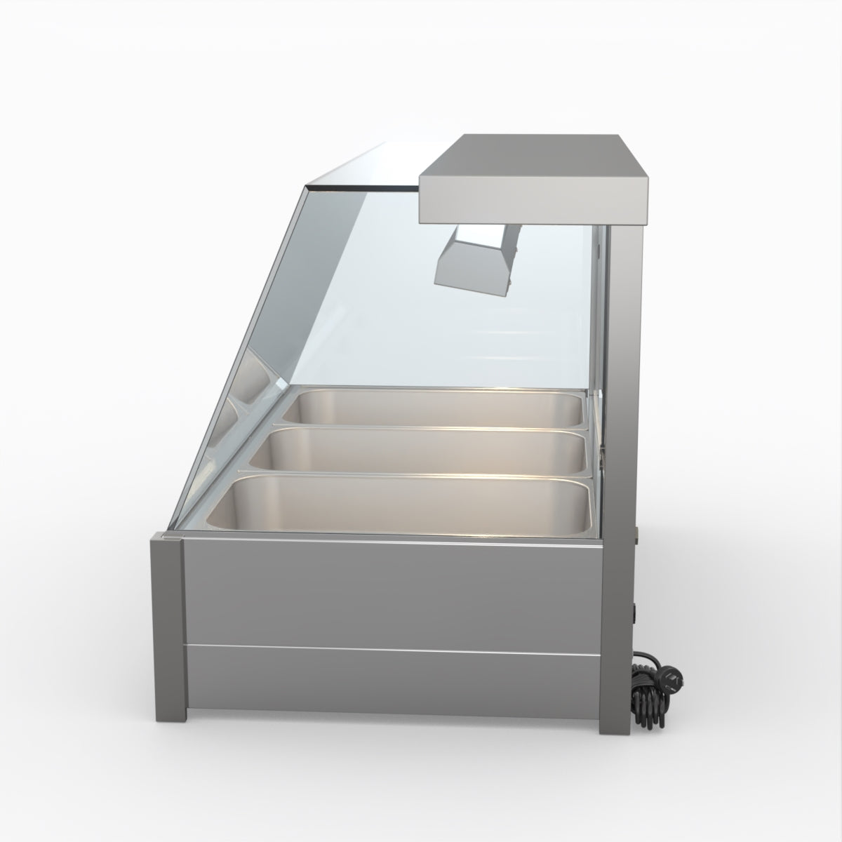 Bonvue Angled Countertop Wet And Dry Bain Marie BM11TC