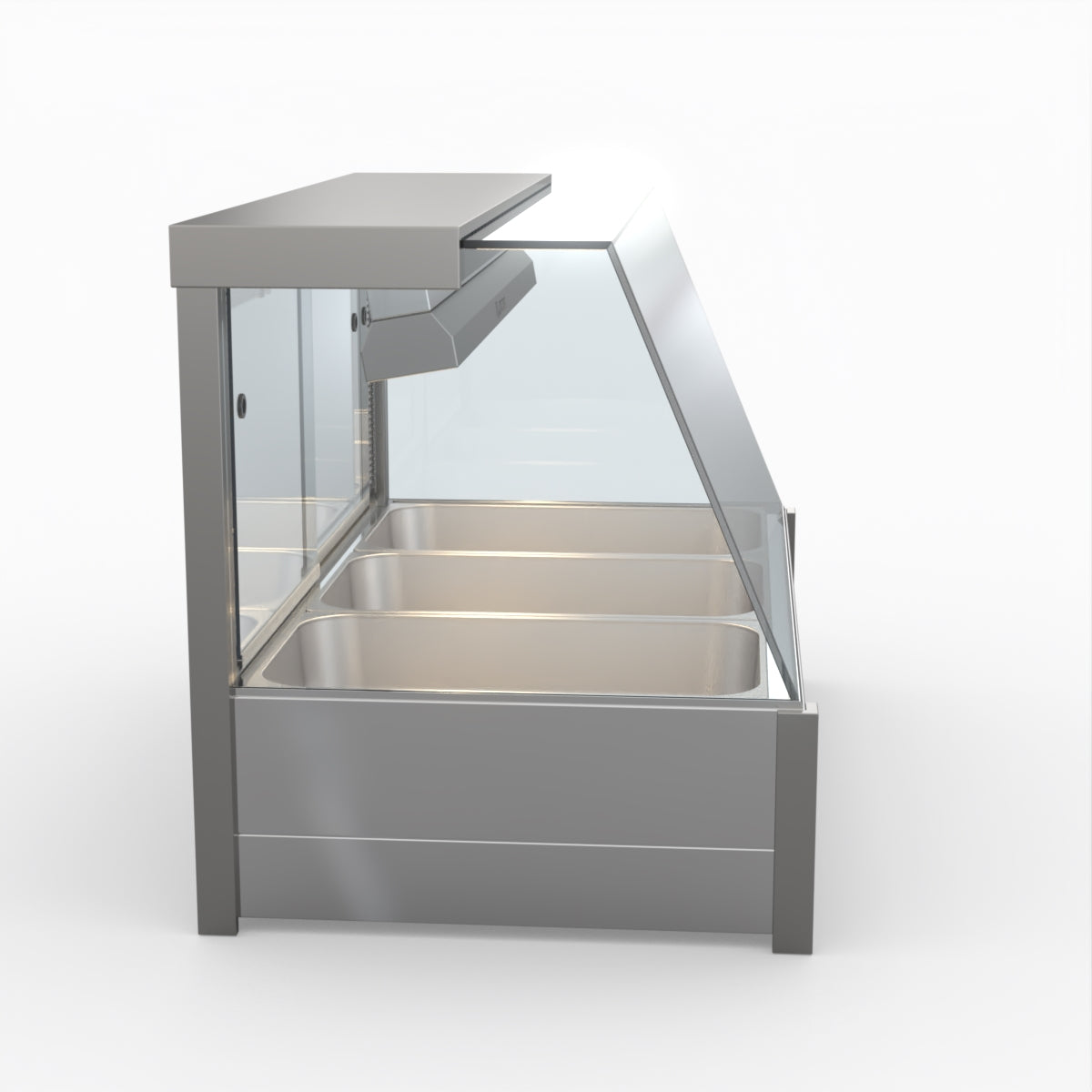 Bonvue Angled Countertop Wet And Dry Bain Marie BM11TC