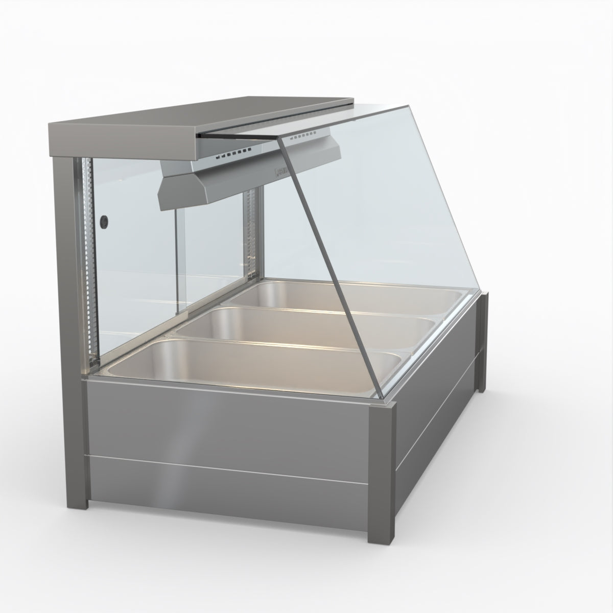 Bonvue Angled Countertop Wet And Dry Bain Marie BM11TC