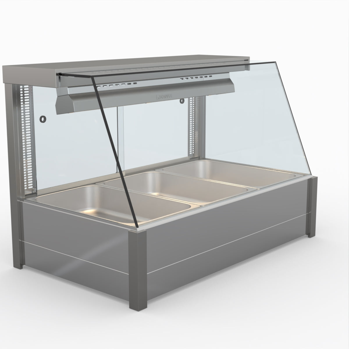 Bonvue Angled Countertop Wet And Dry Bain Marie BM11TC
