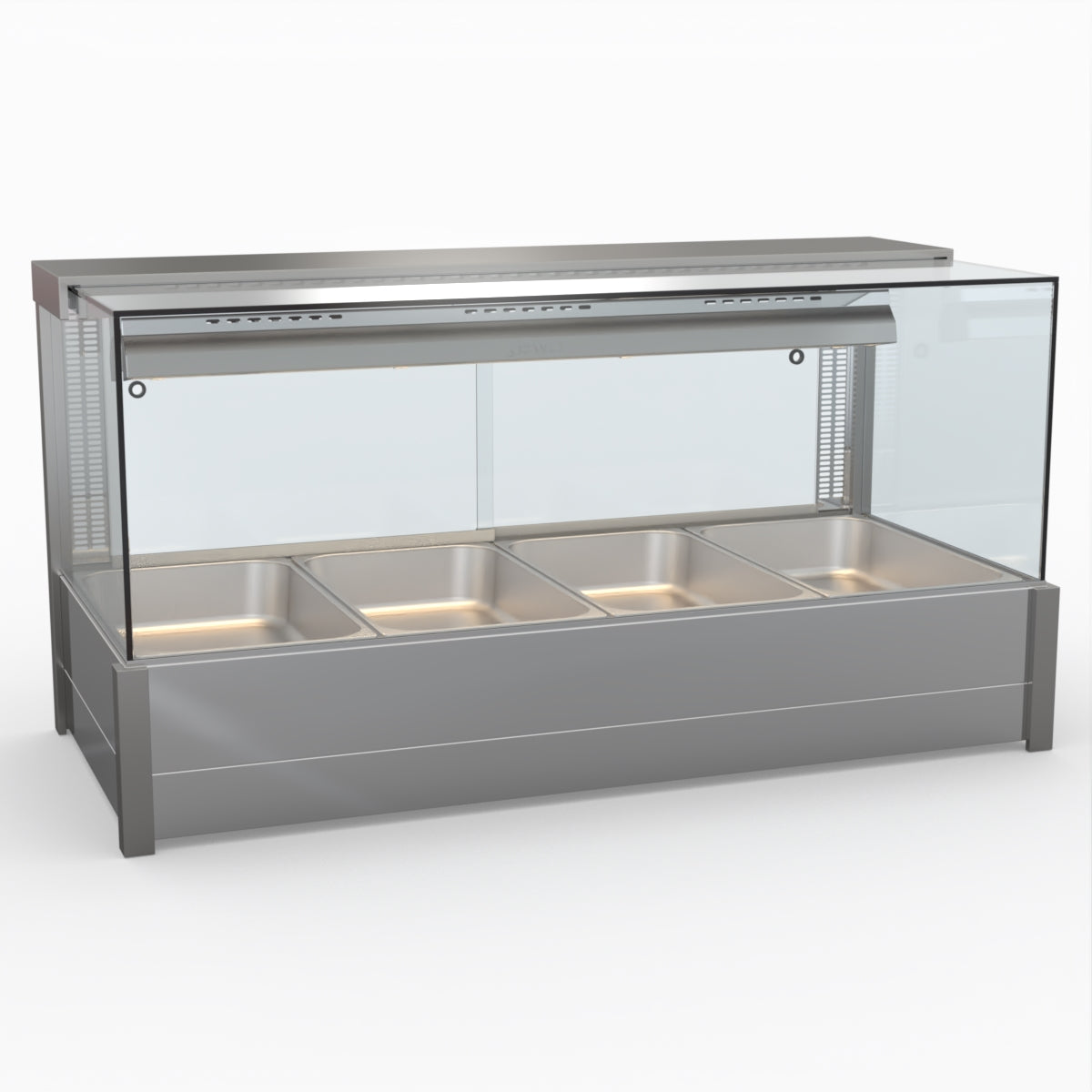 Bonvue Square Countertop Wet And Dry Bain Marie BM14SC