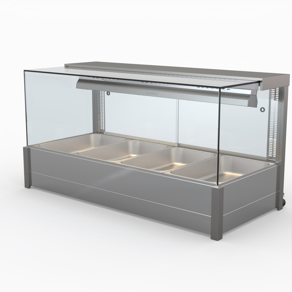 Bonvue Square Countertop Wet And Dry Bain Marie BM14SC