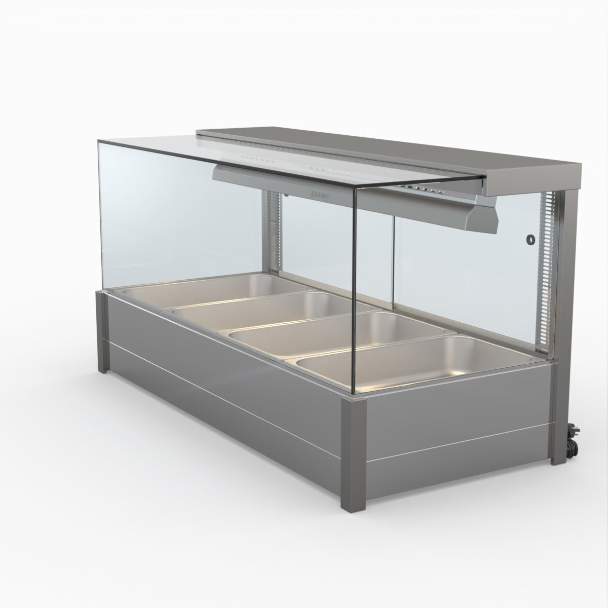 Bonvue Square Countertop Wet And Dry Bain Marie BM14SC