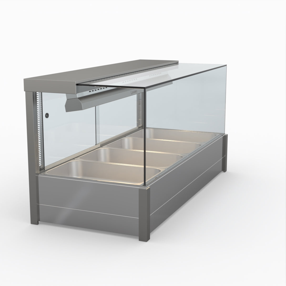 Bonvue Square Countertop Wet And Dry Bain Marie BM14SC